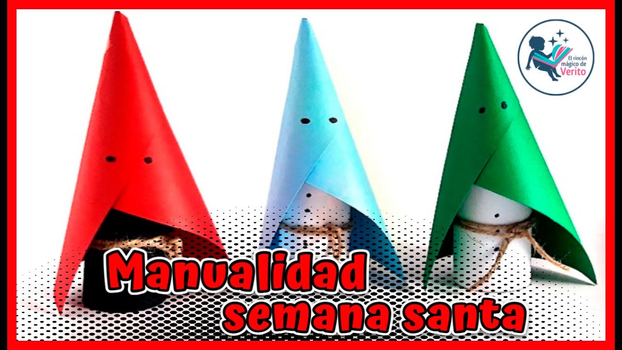 MANUALIDAD SEMANA SANTA - Manualidad fácil, sencilla y económica