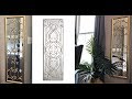 An Easy and Inexpensive Way to Make A Designer Scroll Overlay Mirror!