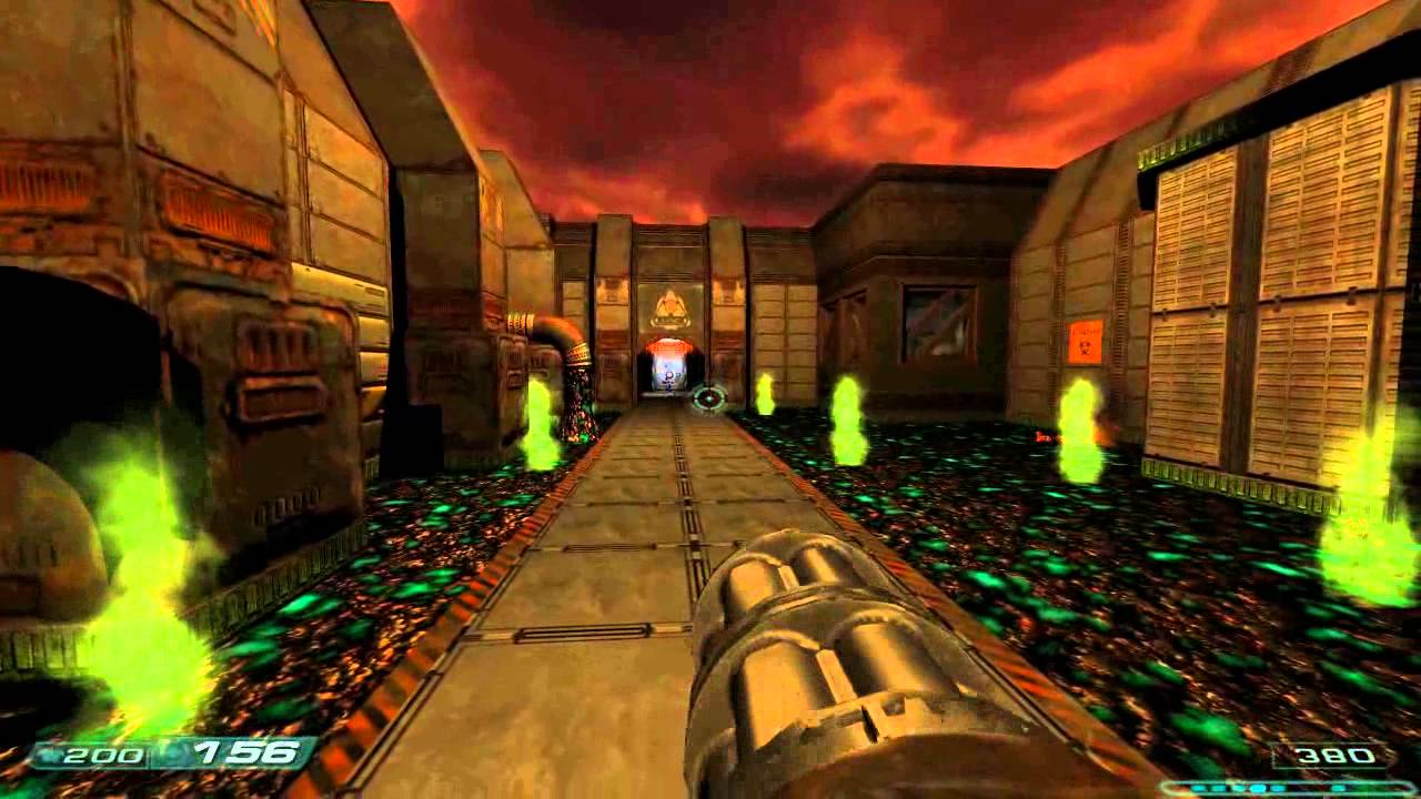 Совет трех дум. Doom 3 Classic. Doom e1m1 Hangar.