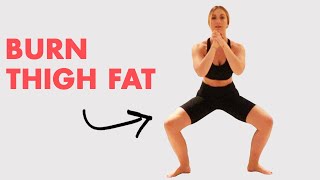 Burn Thigh Fat Workout | No Equipment