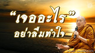 ฟังธรรมะ "หลวงพ่อไพศาล วิสาโล" l เจออะไรอย่าลืมทำใจ