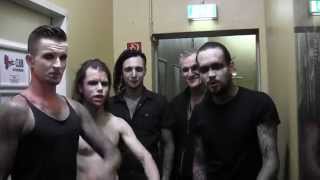 Lord Of The Lost - Christmas Greetings For Ukrainian Fans, Fritzclub, Berlin, 18.12.2014