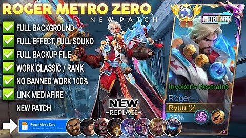 Script Skin Roger Metro Zero - Invoker