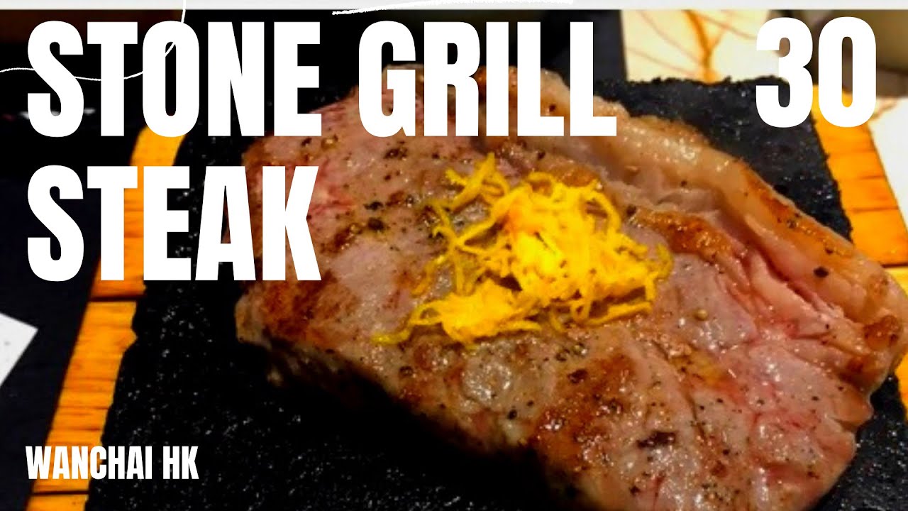 STONE GRILL STEAK w/ unlimited rice, soup,salad etc. steak asmr 