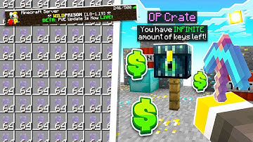 Best FREE CRATE KEYS METHODS on my Minecraft OP Prison Server of 2022! | 1.8-1.19
