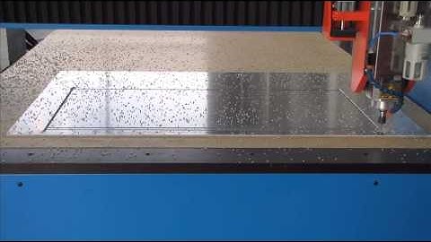 Kimla Industrial BPF1580 CNC Router - aluminium composite material (ACM)