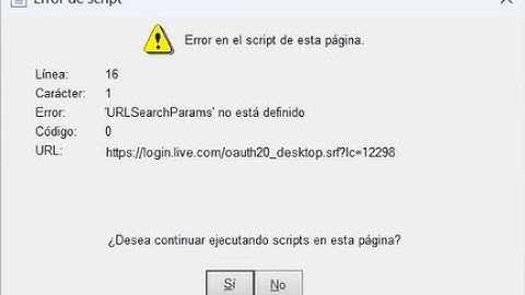 error en el scrip de esta pagina