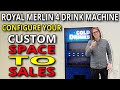 Mastering Custom Space to Sales Programming on Your Royal Merlin IV Controlled Drink Vending Machine