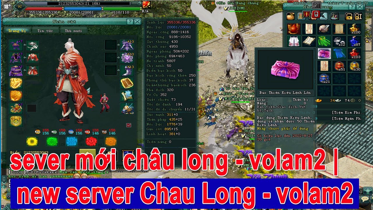 sever mới châu long - volam2 | new server Chau Long -... - youtube