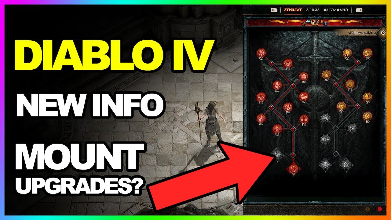 Diablo 4  Mount Upgrades? NEW INFO  Plot, Inventory, Dev Quotes