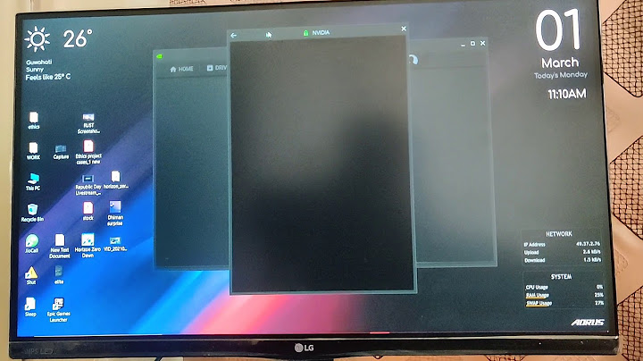 GeForce Experience Black Screen *Fixed* 2021