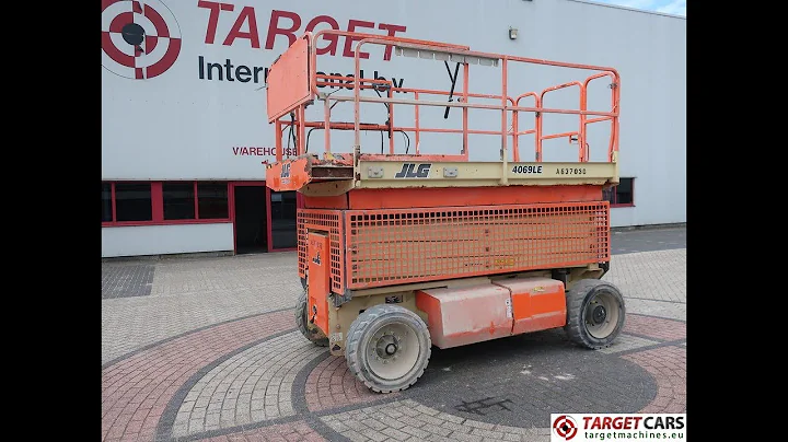 779072 JLG 4069LE ELECTRIC SCISSOR WORK LIFT 1419CM 2013 203HRS