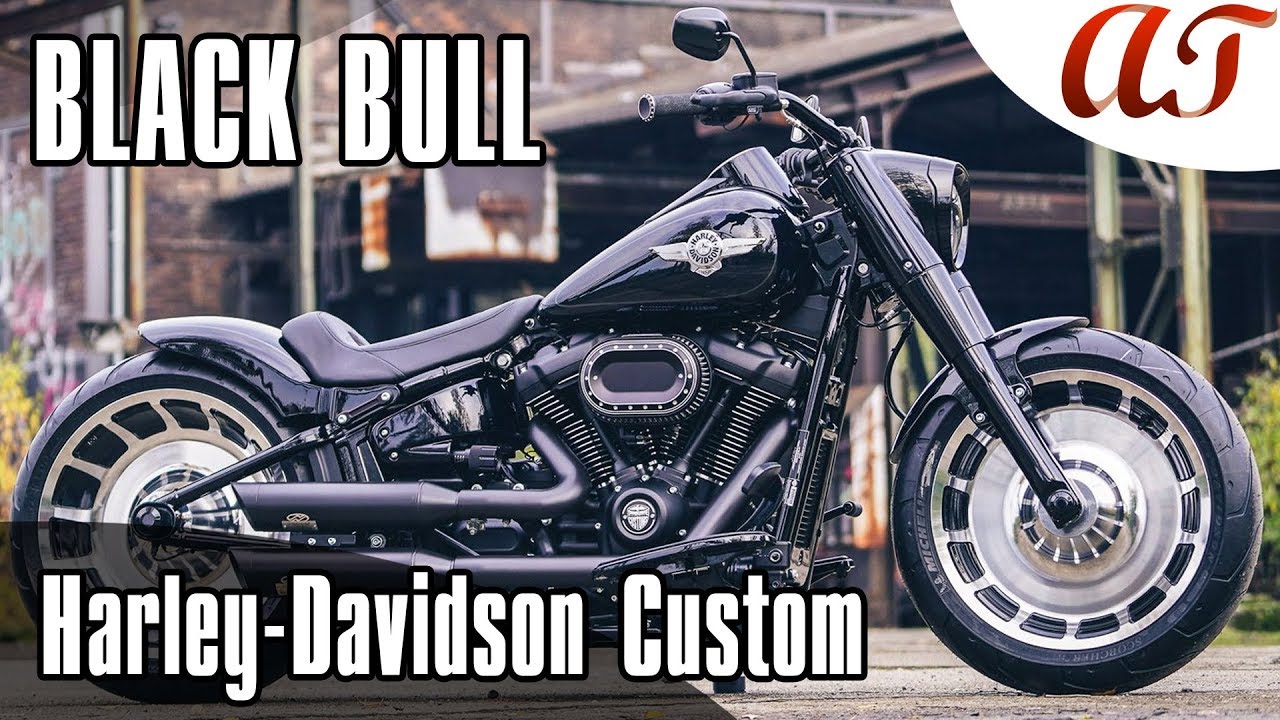 2019 Harley-Davidson FAT BOY Custom BLACK BULL * AandT Design