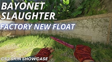 Bayonet Slaughter | CS2 Skin Showcase with NEW Animation