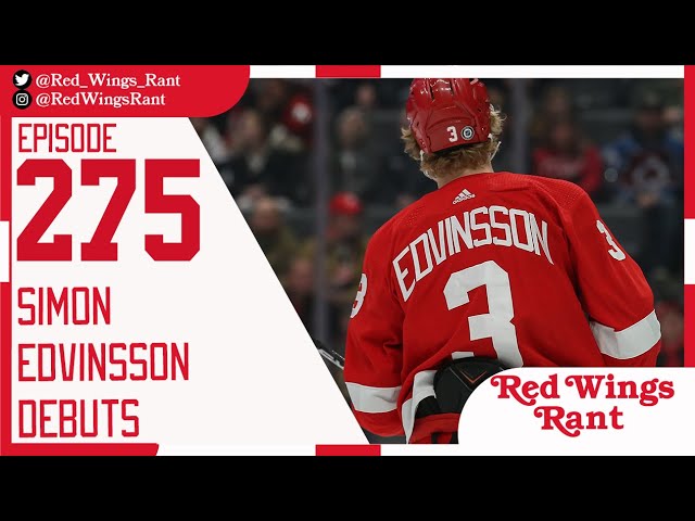 Simon Edvinsson on what being called up by Detroit Red Wings