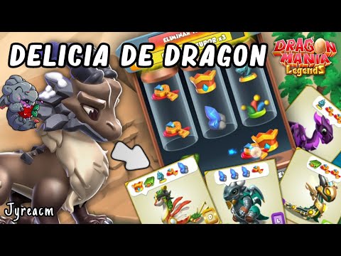 Dragones Felices a por MontÃ³n Delicia de Dragon y EclosiÃ³n Dragon CerÃ¡mica  - Dragon Mania Legends - YouTube