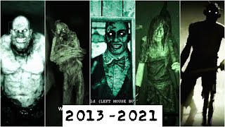 Every SCARY Villain\/Antagonist in Outlast Series 2013-2021 ft Gameplay
