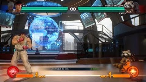 Marvel vs Capcom Infinite: Dante and Ryu combo 1