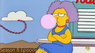 The Simpsons bubble gum scenes