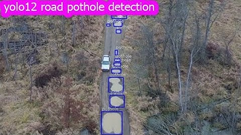 road pothole detection | yolo12 custom object detection | yolo12 road pothole detection