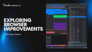 Exploring New Browser Workflow Improvements in Studio Pro 8.1 | Fender Studio