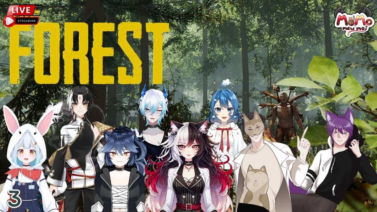 🔴 Live Collab : The forest : หลงป่า EP3 #vtuber #streamer - YouTube