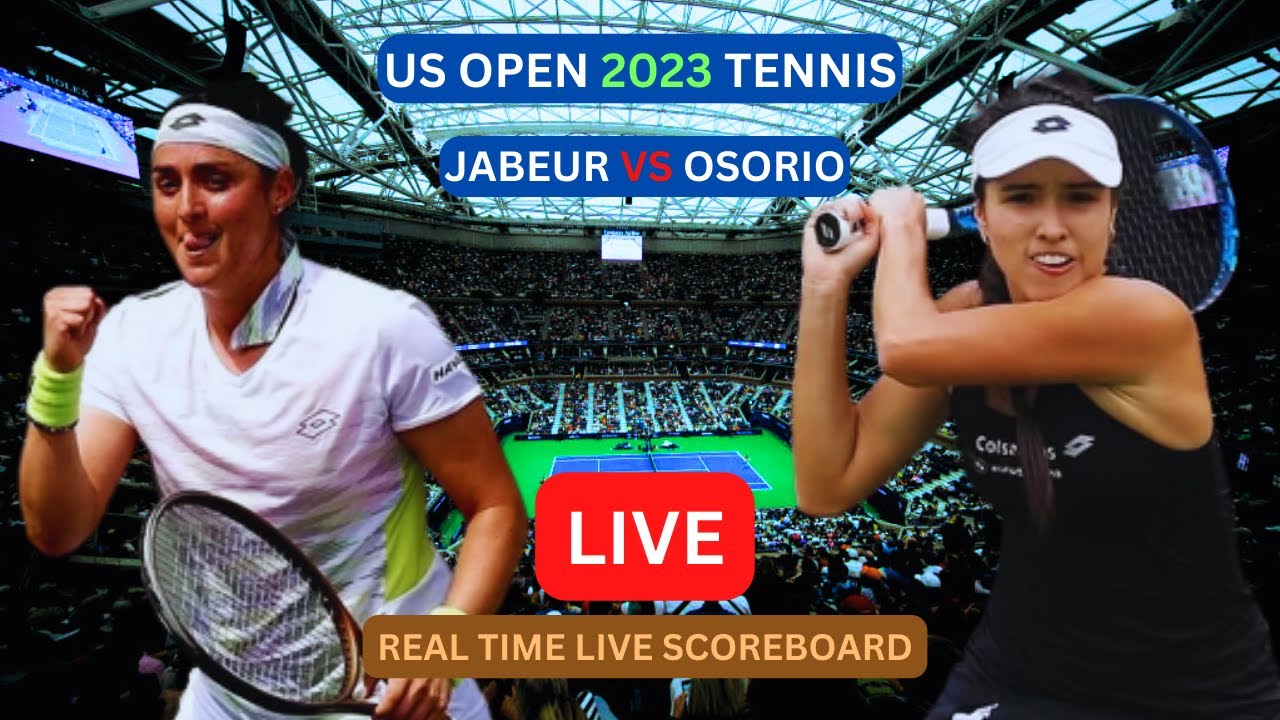 Ons Jabeur Vs Camila Osorio LIVE Score UPDATE Today 2023 US Open Womens Tennis Game Aug 29 2023
