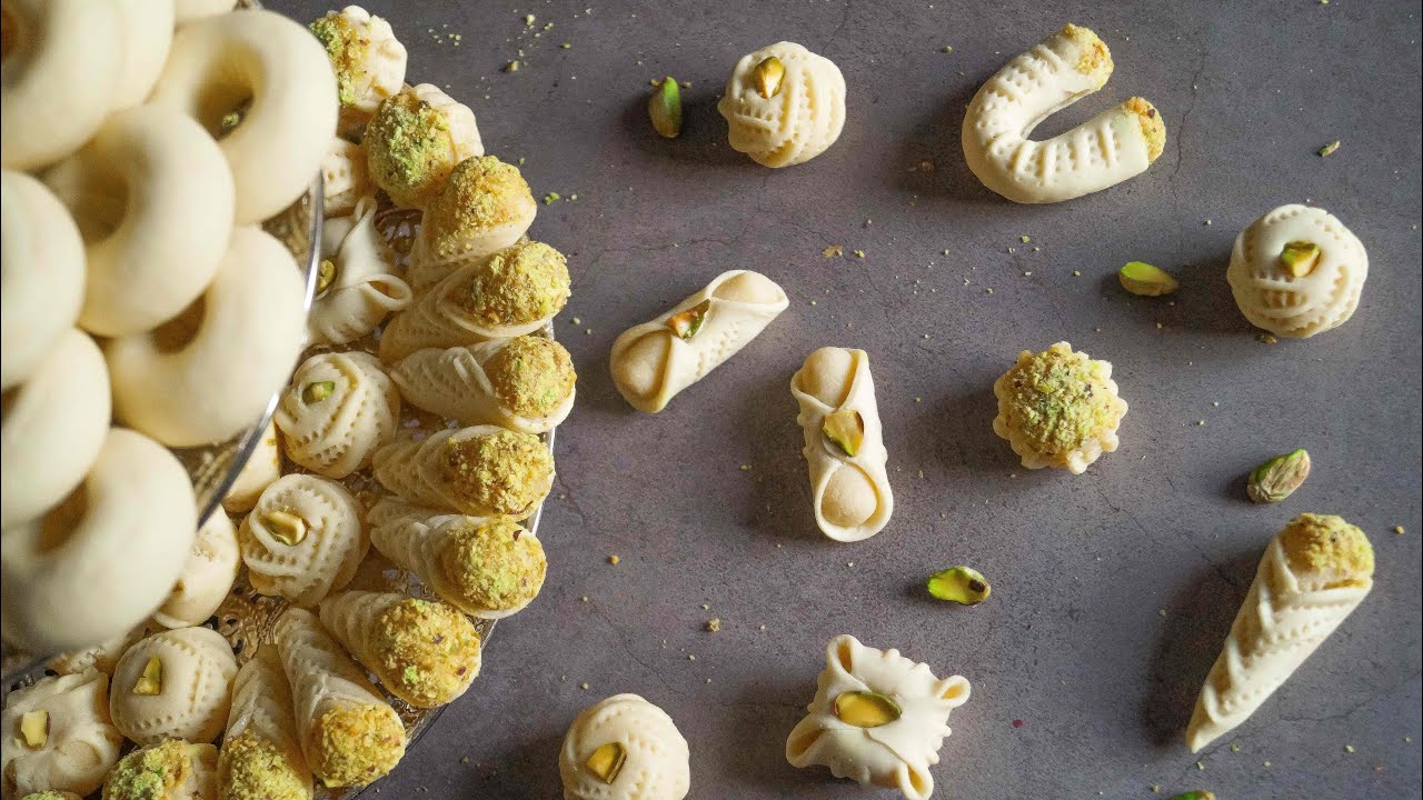 كعك ورقة | طواجن 😍 الحلو العيد العربي الزمني التونسي 👌 بجميع اشكالو بدون مبيض 🤤 kaak warka