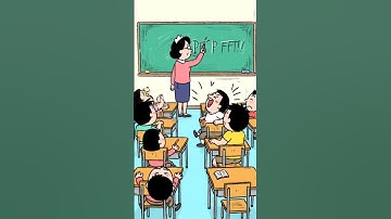 Thumbnail of Trying not to laugh! | #funny #school #schoolmemes #schoollife #schooltime #song  #shorts #cartoon