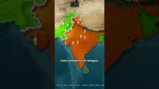 The Day India and Pakistan Split Forever #shorts #shortsfeed #india