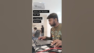 Virtusa is Hiring Junior Java Developer For Freshers #04 || #ytshorts #youtubeshorts #utsavchavda