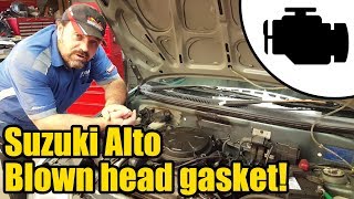 Suzuki Alto 660cc tripple Head gasket replacement #1162