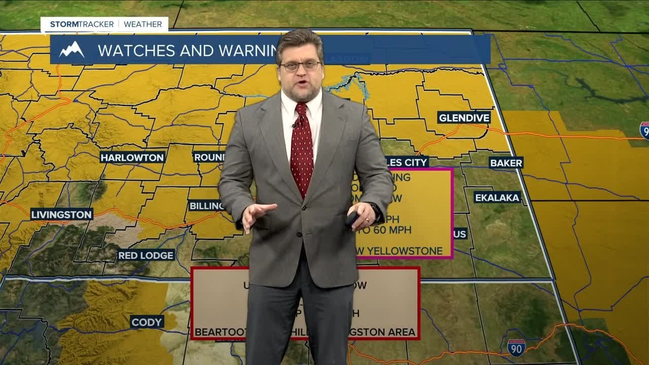 Q2 Billings Area Weather: Winds will be a whippin'! - YouTube