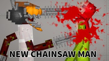 Denji the Chainsaw Man in Melon Playground | People Playground | Kselebox