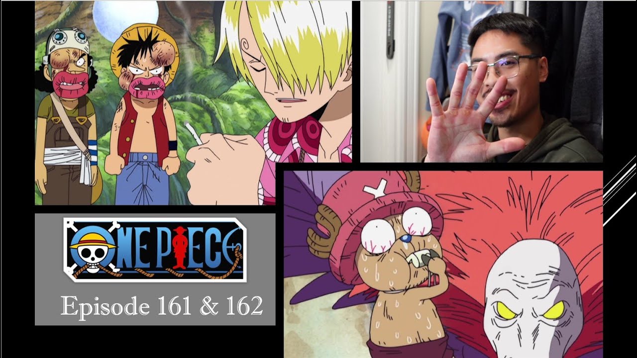 Chopper Blows The Whistle! One Piece Episode 161 & 162 Reaction