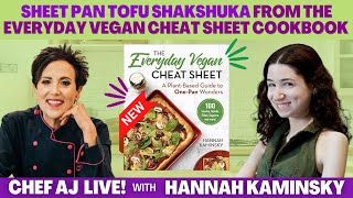 Sheet Pan Tofu Shakshuka from The Everyday Vegan Cheat Sheet Cookbook by Hannah Kaminsky