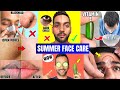 10 Hacks for FULL FACE CARE | Dark Lips,Open Pores,Blackheads,Dark Circles| Summer Skin Care Routine