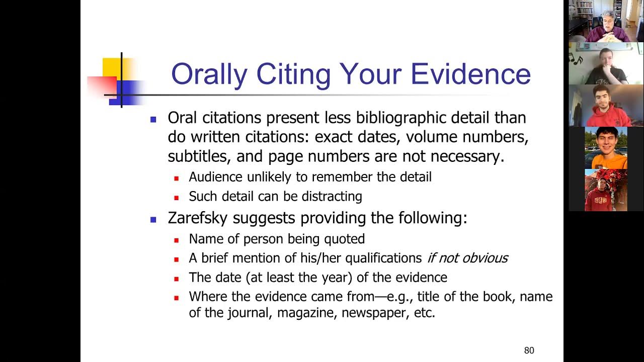 Citing Sources Correctly in Your Speech YouTube