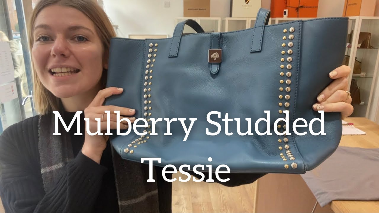 Mulberry Studded Tessie Bag Review - YouTube