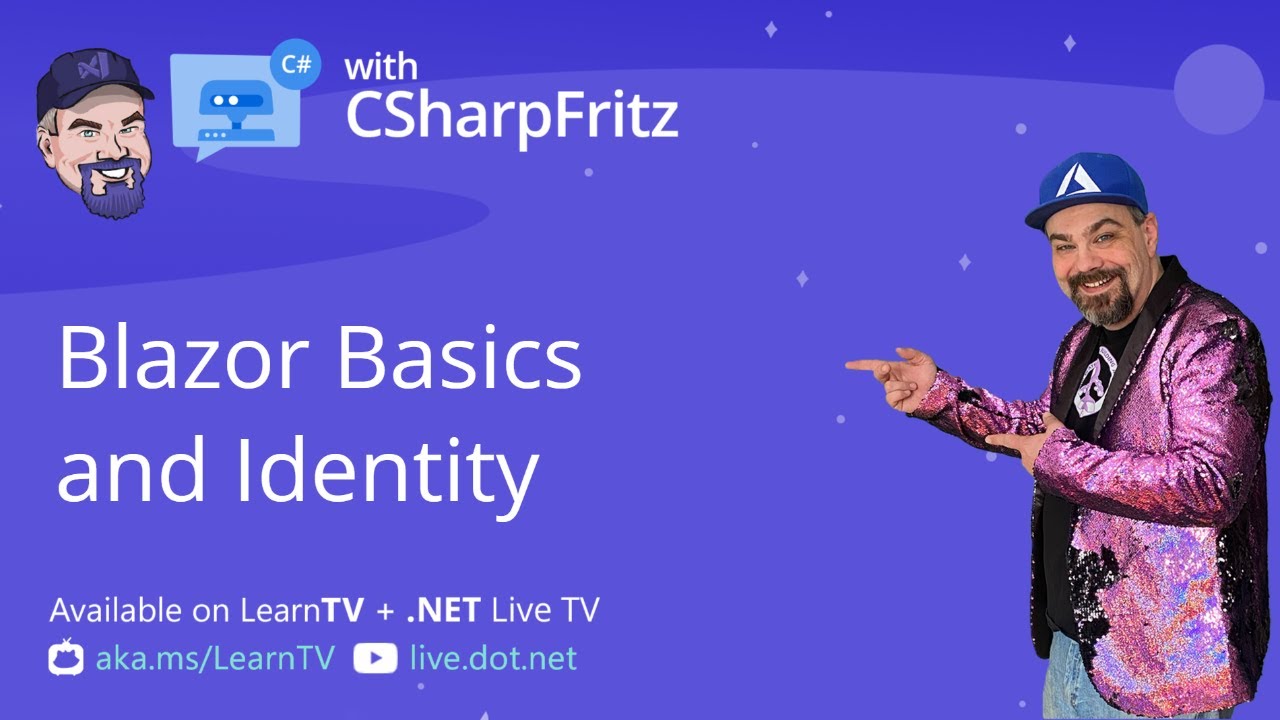 Learn C# with CSharpFritz - Blazor Basics with Identity - YouTube