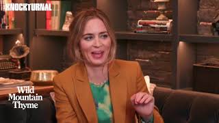 Emily Blunt, Jamie Dornan, Jon Hamm, Writer/Director John Patrick Shanley Talk 'WILD MOUNTAIN THYME'