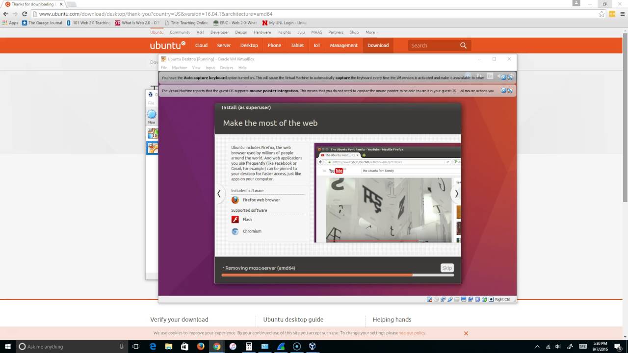 Installing Ubuntu Desktop - YouTube