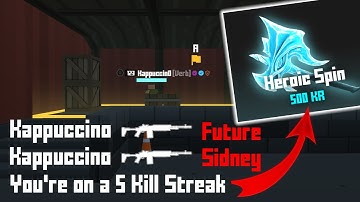 Every Time I Get a Killstreak in Krunker Competitive, I Do a Heroic Spin! FINALLY GOT A CONTRABAND?