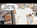 Journal With Me | Travelers Notebook | Vintage