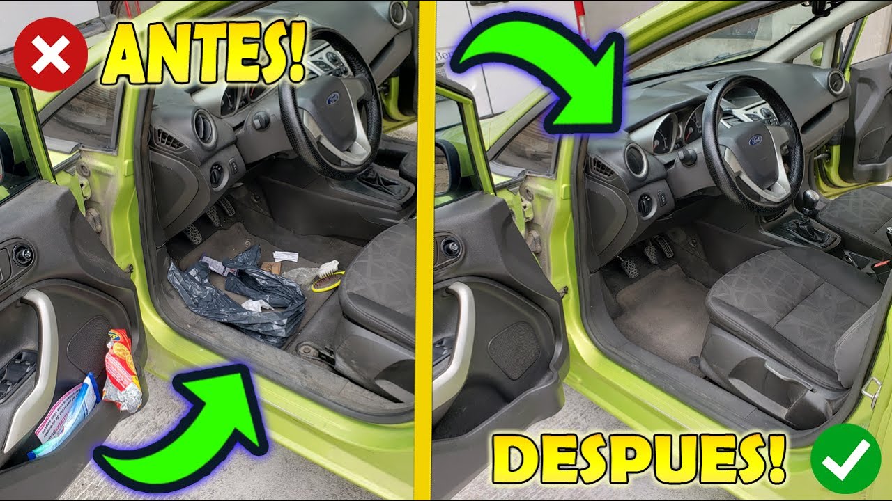 Limpiar el coche por dentro: ¿Cómo hacerlo? - Servei Estació