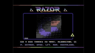 C64 4K Intro: Back in the Saddle by Razor 1911 ! 2014
