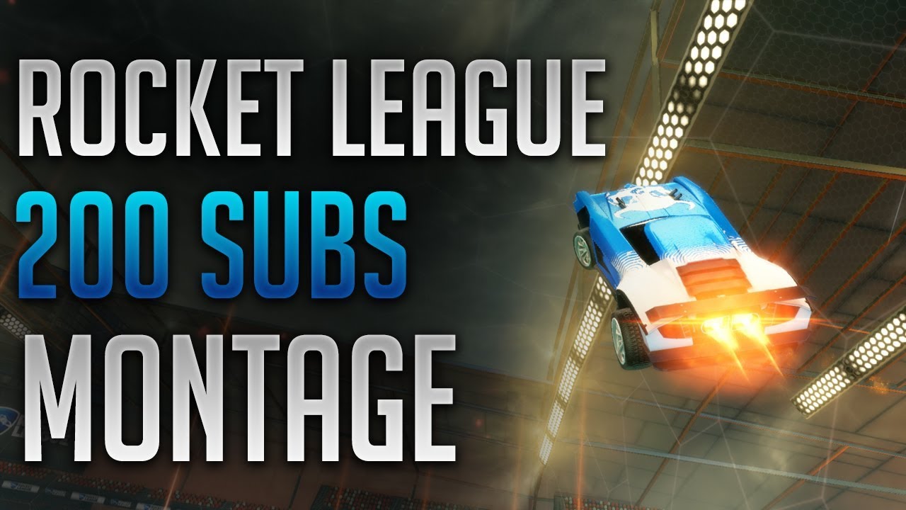Rocket League | 200 Subs Montage! 로켓리그 매드무비