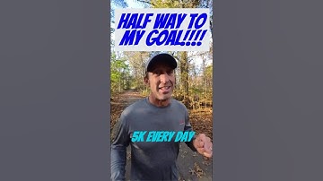 Run 183 of 365 Consecutive 5Ks!! Half way to 365!!  #running #5K #exercise #barefoot