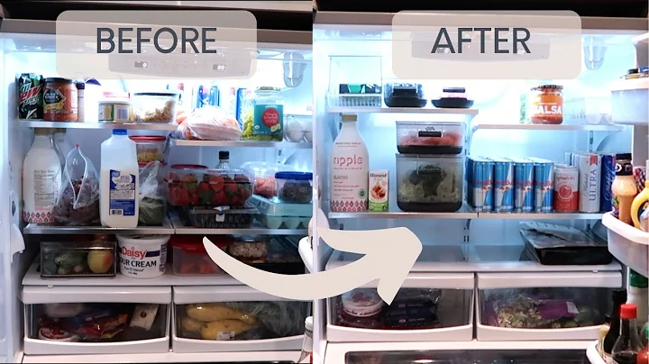 REFRIGERATOR ORGANIZATION 2020 CLEAN WITH ME  Rebe...