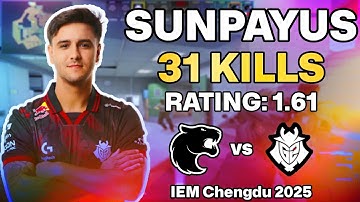 🔥 SUNPAYUS POV: OVERPASS AWP DOMINATION vs FURIA! | IEM Chengdu 2025